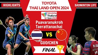 Dramatic Final Highlights Mixed Double Badminton  Toyota Thailand Open 2024 [upl. by Maidel]