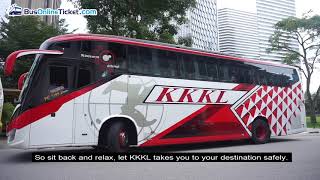 KKKL Travel amp Tours Express Bus from Singapore [upl. by Bradly936]