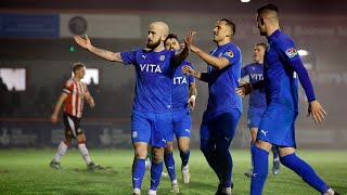 Altrincham FC Vs Stockport County  Match Highlights  11012022 [upl. by Illek]