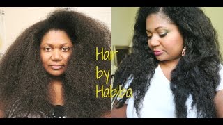 How to revive or refresh Marley hair  Crochet braids [upl. by Aikemit]