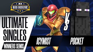 IcyMist Samus vs Pocket Steve  Ultimate Singles Winners Semis  The Big House 11 [upl. by Notaes]