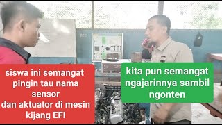 Sensor dan aktuator kijang EFI kita ajari ke mereka [upl. by Edris]