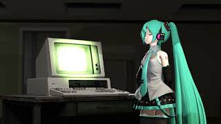 SFM Vocaloid miku visits grandpa [upl. by Ahcilef]