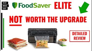 DETAILED REVIEW NEW FoodSaver ELITE Food Vacuum Sealer Food Saver [upl. by Dale690]