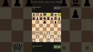 17 move checkmatebenoni defenseold benoni opening damianos bishop matechessted [upl. by Nuahsak40]