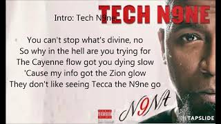 Tech N9ne  Disparagement Feat King ISO Lyrics [upl. by Gaskill651]