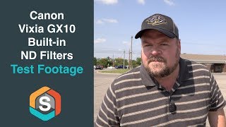 Canon Vixia GX10 built in ND Filter test footage [upl. by Austin735]