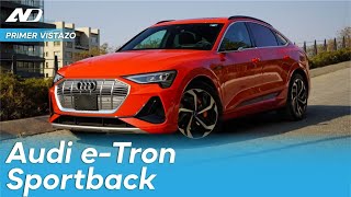 Audi ETron Sportback  Tecnología y estilo electrificado  Primer vistazo [upl. by Chara]