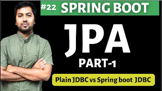 Spring boot  JPA Part1  JDBC Template [upl. by Ttnerb]