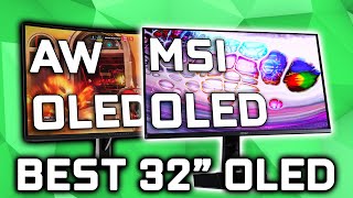 Best 32” QD OLED  MSI MAG vs Alienware AW3225QF [upl. by Einnoc469]