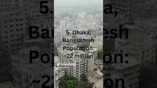 Top 10 most populated cities in the world PART 2 🏙🌆🤯 [upl. by Dalt]