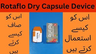 How to Use Rotaflo inhaler  Dry powder inhaler  Rotaflo device [upl. by Anyr85]