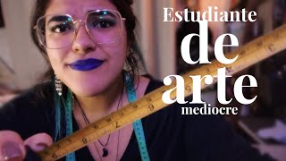 ASMR Roleplay Estudiante de arte irresponsable toma tus medidas para un proyecto 🤦‍♀️🎨 [upl. by Noeht]