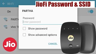 JioFi Password Change  Change JioFi Name SSID [upl. by Egroj915]