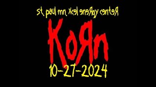 Korn  St Paul MN 10272024 [upl. by Mide688]