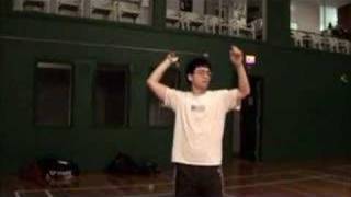 Badminton Forearm Pronation Technique [upl. by Htebzile416]