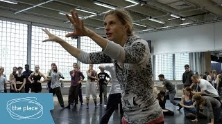 Olivier Award winner Crystal Pite talks about working with our students [upl. by Egedan243]