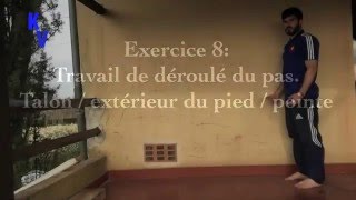 KineVideo  CHEVILLE  Routine dexercices après entorse de cheville etou préventive [upl. by Suoivatco]