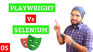 Playwright 5 Playwright Vs Selenium WebDriver [upl. by Kopple]