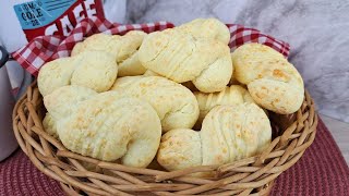 BISCOITO DE QUEIJO ASSADO  BISCOITO DE POLVILHO  NOSSA COZINHA [upl. by Ayocat]