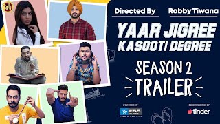 Yaar Jigri Kasooti Degree Season 2 Trailer  Balle Balle Tv  2020 [upl. by Zink776]