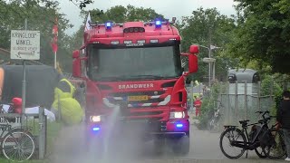 Opendag Brandweer Wormerveer 2024 Verschillende Hulpdiensten met spoed onderweg [upl. by Arzed770]