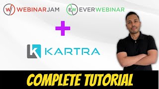 Kartra Webinars Using Webinarjam and Everwebinar with Kartra  StepbyStep Integration Tutorial [upl. by Amluz775]