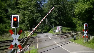 Spoorwegovergang Herzogenrath D  Railroad crossing  Bahnübergang [upl. by Samalla966]