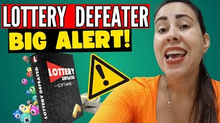 LOTTERY DEFEATER  ⛔❌BIG ALERT❌⛔  Lottery Defeater Software Reviews  Lottery Defeater Program [upl. by Aimahc589]