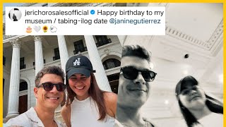 Jericho Rosales shared sweet snaps with his girlfriend Janine G as she celebrated her 35th birthday [upl. by Idahs]