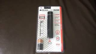 Maglite XL50 LED Flashlight Overview [upl. by Hinson301]