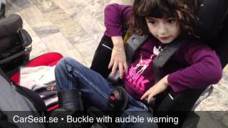 Klippan Triofix Buckle With Audible Warning [upl. by Hamburger]