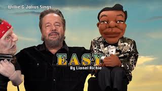 Terry Fator Sings Easy with Willie Nelson and Julius Puppets [upl. by Atnad293]