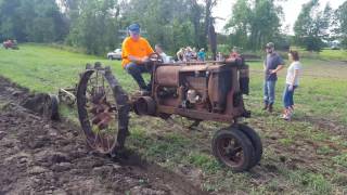 Farmall f12 plowing at rust and dust [upl. by Ylsew459]