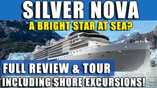 REVIEW  Silver Nova by Silversea in Alaska A Bright Star at Sea [upl. by Anirac223]