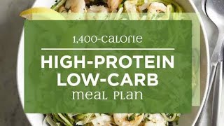 High Protein Low Carb Diet Awesome Options [upl. by Savory155]