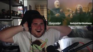 RAPSODY  THE MAGIC OF THE WIZARDS DREAM ft CHRISTOPHER LEE REACTION [upl. by Ahseit]