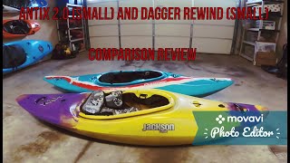 Dagger Rewind SM vs Jackson Antix 20 SM Boat Comparison [upl. by Arol]