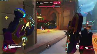 Overwatch 2 Ranked  Tracer Gameplay No Commentary [upl. by Ijuy]