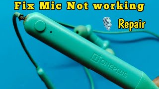 Fix Mic not working  OnePlus bullets wireless Z [upl. by Adal]