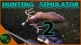 Absolute Monster Whitetail Buck on Hunting Simulator 2 [upl. by Alvarez]