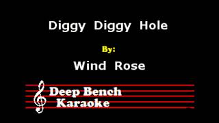 Wind Rose  Diggy Diggy Hole Custom Karaoke Cover [upl. by Naitirb]