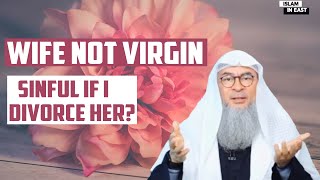 My Wife Is Not Virgin  I want to divorce her  Sheikh Assim Al Hakeem [upl. by Knuth596]