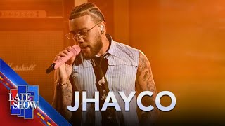 “Vida Rockstar”  “Passoa”  JHAYCO LIVE on The Late Show [upl. by Honorine]