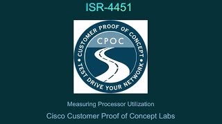 Understanding Processor Utilization in an ISR 4451X [upl. by Gabey]