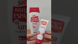 Cremas hidratantes de institutoespañol belleza cosmeticos cosmetics urea beautytips beauty [upl. by Thynne]