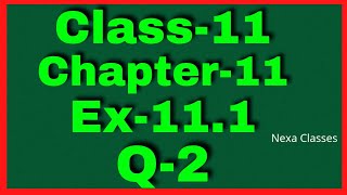 Ex111 Q2 Class 11  Conic Section  NCERT Math [upl. by Janna774]