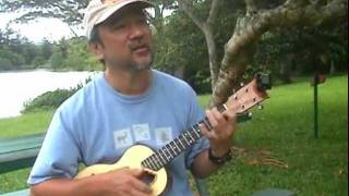 Wahine Ilikea Dennis Kamakahi ukulele cover [upl. by Chaffee]