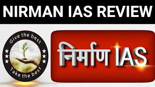 Nirman Ias Review [upl. by Roswell]