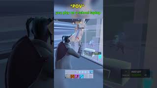 POV You play on a school laptop 💀 Fortnite fortniteclips martoz [upl. by Gadmann]